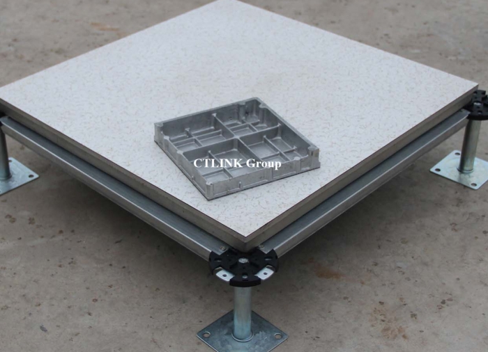 Sàn nâng kỹ thuật nhôm đúc mặt phủ HPL